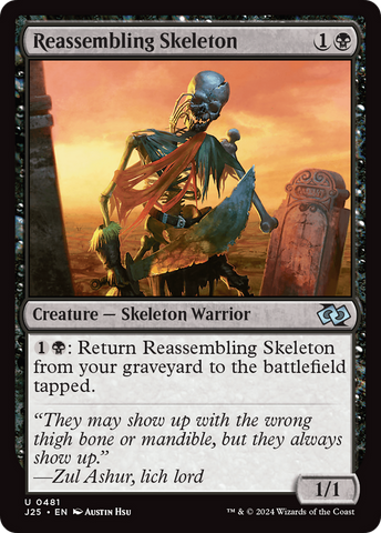 Reassembling Skeleton [Foundations Jumpstart] - The Mythic Store | 24h Order Processing
