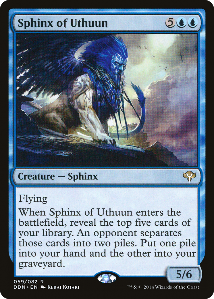 Sphinx of Uthuun [Duel Decks: Speed vs. Cunning] - The Mythic Store | 24h Order Processing