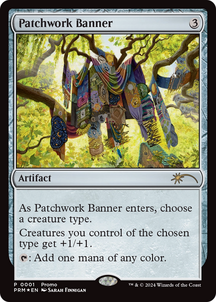Patchwork Banner [Media Promos] - The Mythic Store | 24h Order Processing