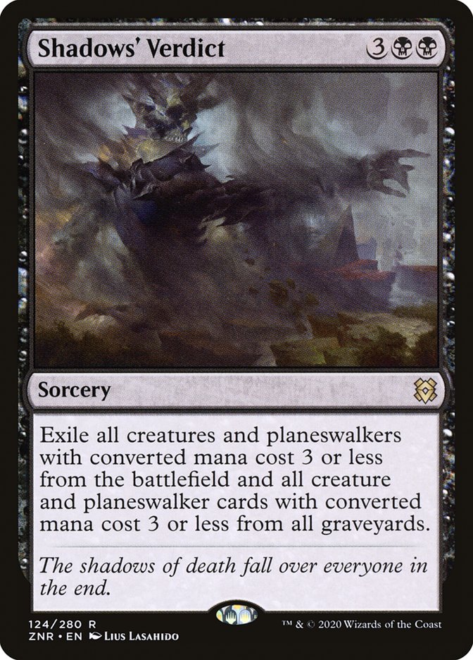 Shadows' Verdict [Zendikar Rising] - The Mythic Store | 24h Order Processing