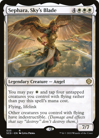Sephara, Sky's Blade [Starter Commander Decks] - The Mythic Store | 24h Order Processing