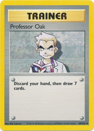 Professor Oak (88/102) [Base Set Unlimited] - The Mythic Store | 24h Order Processing