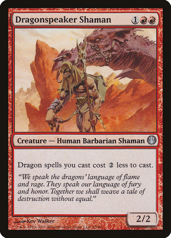 Dragonspeaker Shaman [Duel Decks: Knights vs. Dragons] - The Mythic Store | 24h Order Processing