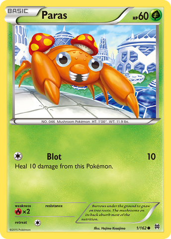 Paras (1/162) [XY: BREAKthrough] - The Mythic Store | 24h Order Processing