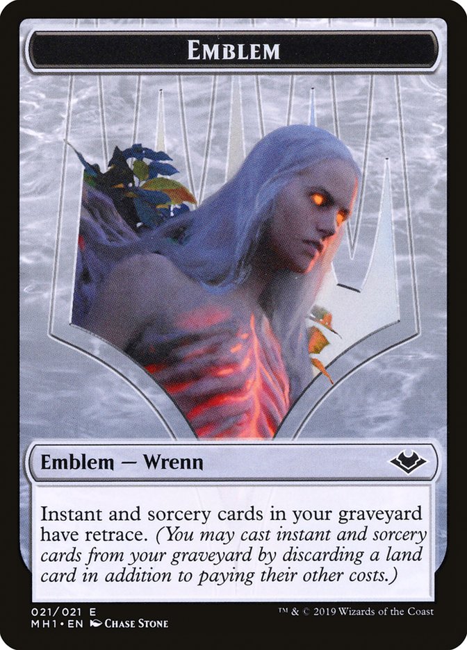 Elemental (008) // Wrenn and Six Emblem (021) Double-Sided Token [Modern Horizons Tokens] - The Mythic Store | 24h Order Processing
