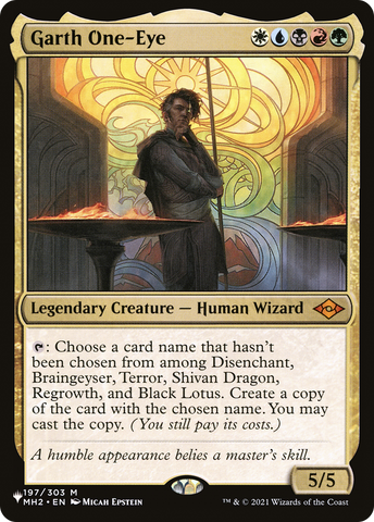 Garth One-Eye [The List] - The Mythic Store | 24h Order Processing