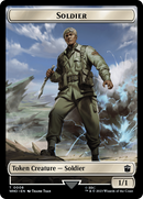 Soldier // Beast Double-Sided Token [Doctor Who Tokens] - The Mythic Store | 24h Order Processing