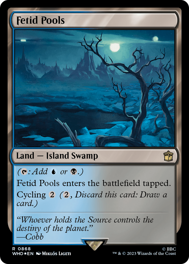 Fetid Pools (Surge Foil) [Doctor Who] - The Mythic Store | 24h Order Processing
