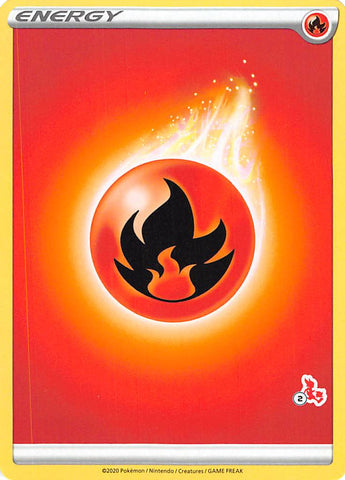 Fire Energy (Cinderace Stamp #2) [Battle Academy 2022] - The Mythic Store | 24h Order Processing