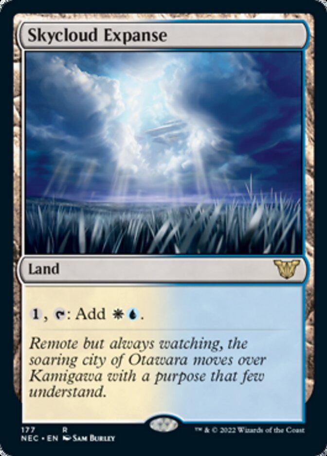 Skycloud Expanse [Kamigawa: Neon Dynasty Commander] - The Mythic Store | 24h Order Processing