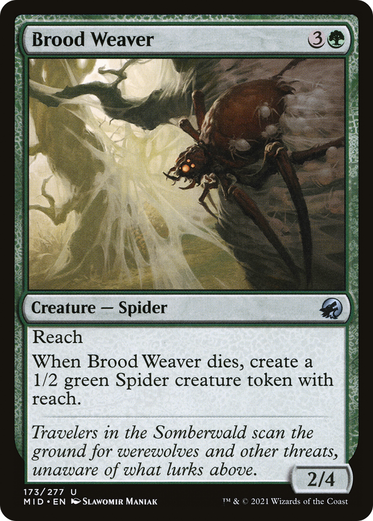 Brood Weaver [Innistrad: Midnight Hunt] - The Mythic Store | 24h Order Processing