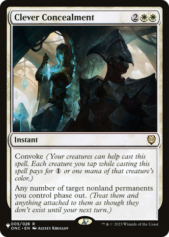 Clever Concealment [The List] - The Mythic Store | 24h Order Processing
