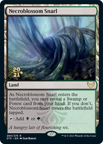 Necroblossom Snarl [Strixhaven: School of Mages Prerelease Promos] - The Mythic Store | 24h Order Processing