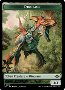 Dinosaur Token (0010) [The Lost Caverns of Ixalan Tokens] - The Mythic Store | 24h Order Processing