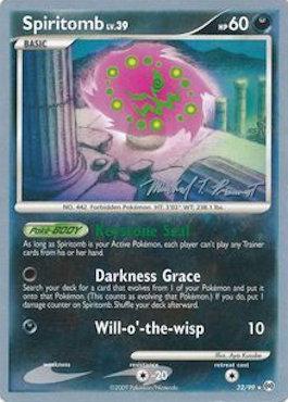 Spiritomb LV.39 (32/99) (Boltevoir - Michael Pramawat) [World Championships 2010] - The Mythic Store | 24h Order Processing