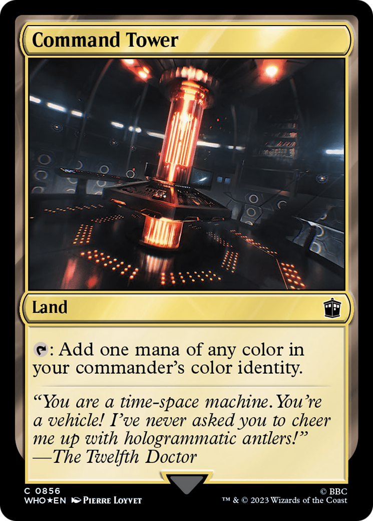 Command Tower (0856) (Surge Foil) [Doctor Who] - The Mythic Store | 24h Order Processing