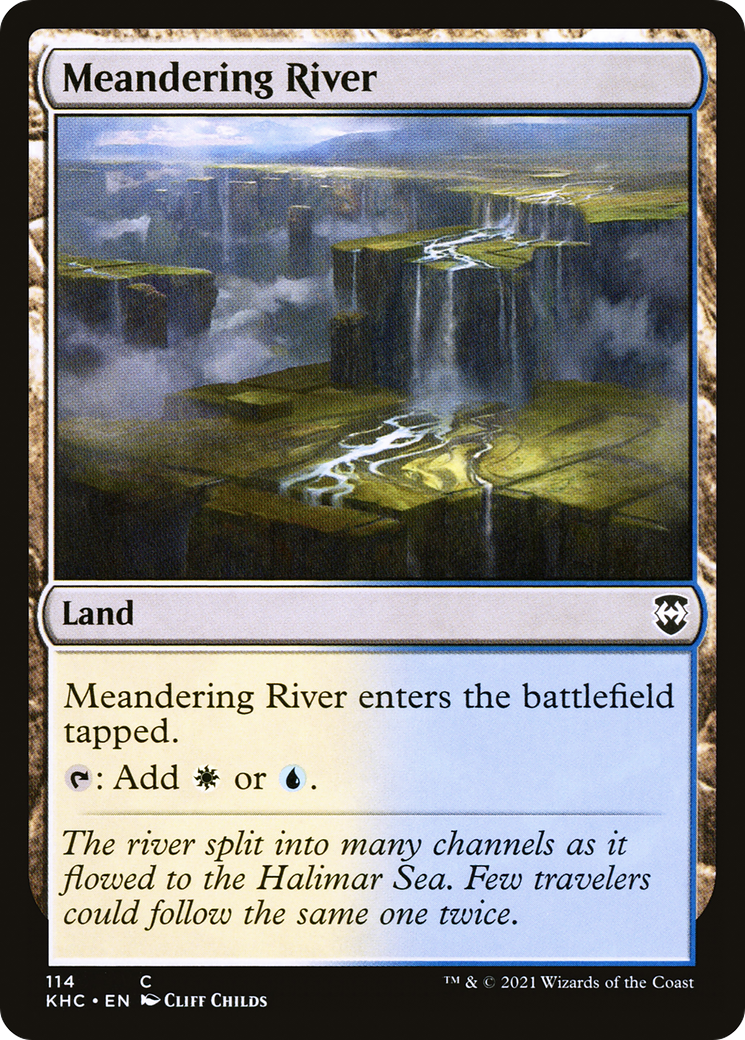 Meandering River [Kaldheim Commander] - The Mythic Store | 24h Order Processing