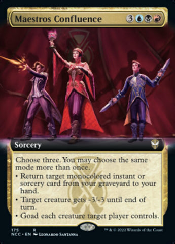 Maestros Confluence (Extended Art) [Streets of New Capenna Commander] - The Mythic Store | 24h Order Processing