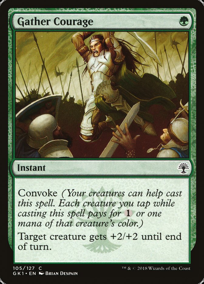 Gather Courage [Guilds of Ravnica Guild Kit] - The Mythic Store | 24h Order Processing