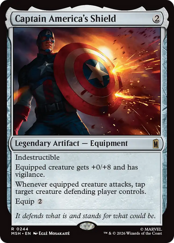 Captain America's Shield [Marvel Super Heroes] - The Mythic Store | 24h Order Processing
