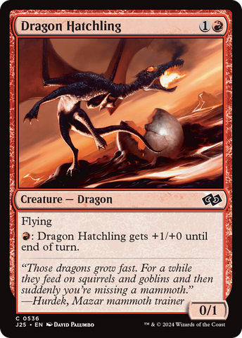 Dragon Hatchling [Foundations Jumpstart] - The Mythic Store | 24h Order Processing
