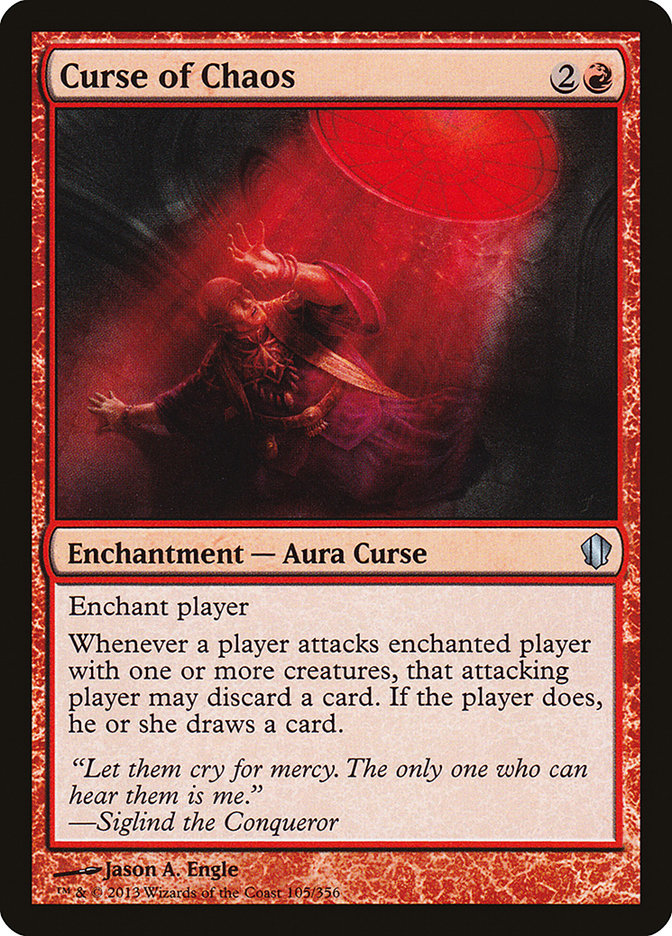 Curse of Chaos [Commander 2013] - The Mythic Store | 24h Order Processing