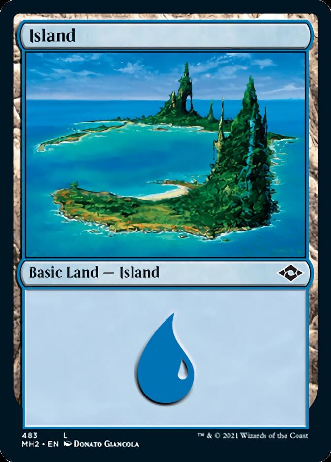 Island (483) [Modern Horizons 2] - The Mythic Store | 24h Order Processing