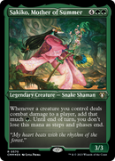 Sakiko, Mother of Summer (Foil Etched) [Commander Masters] - The Mythic Store | 24h Order Processing