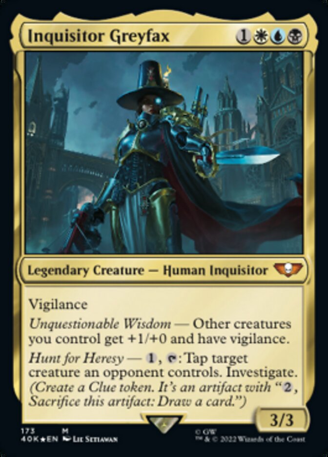 Inquisitor Greyfax (173) [Warhammer 40,000] - The Mythic Store | 24h Order Processing