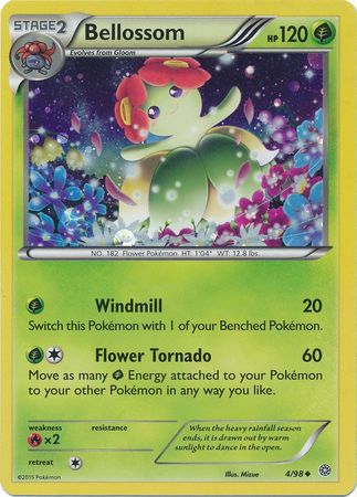 Bellossom (4/98) (Cosmos Holo) [XY: Ancient Origins] - The Mythic Store | 24h Order Processing