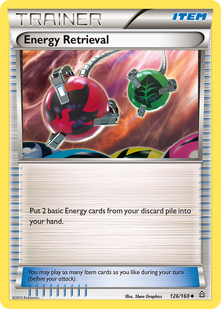 Energy Retrieval (126/160) [XY: Primal Clash] - The Mythic Store | 24h Order Processing