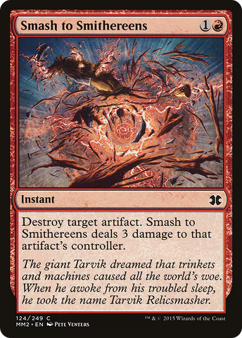 Smash to Smithereens [Modern Masters 2015] - The Mythic Store | 24h Order Processing