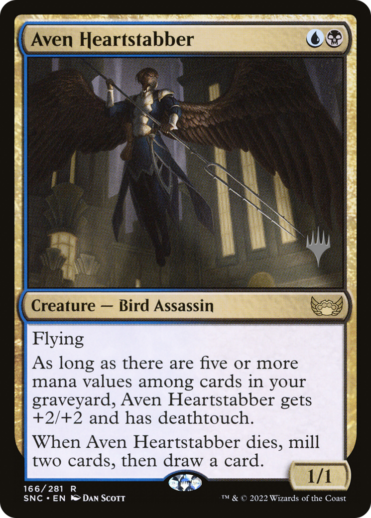 Aven Heartstabber (Promo Pack) [Streets of New Capenna Promos] - The Mythic Store | 24h Order Processing