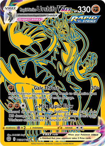 Rapid Strike Urshifu VMAX (TG30/TG30) [Sword & Shield: Brilliant Stars] - The Mythic Store | 24h Order Processing
