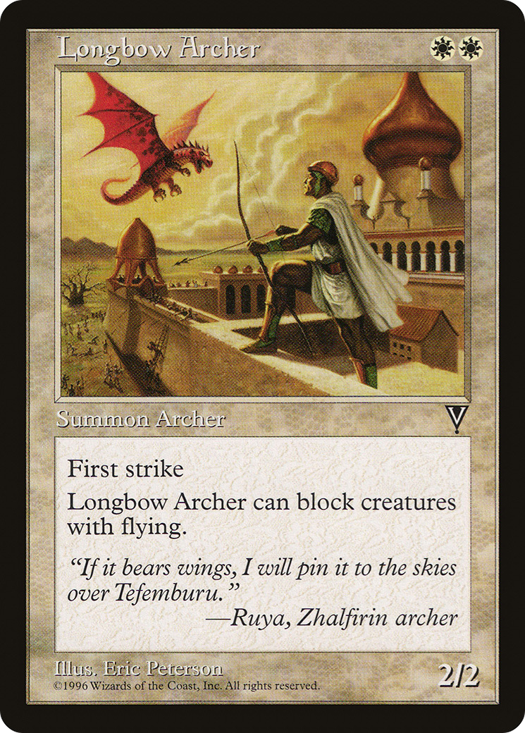 Longbow Archer [Visions] - The Mythic Store | 24h Order Processing