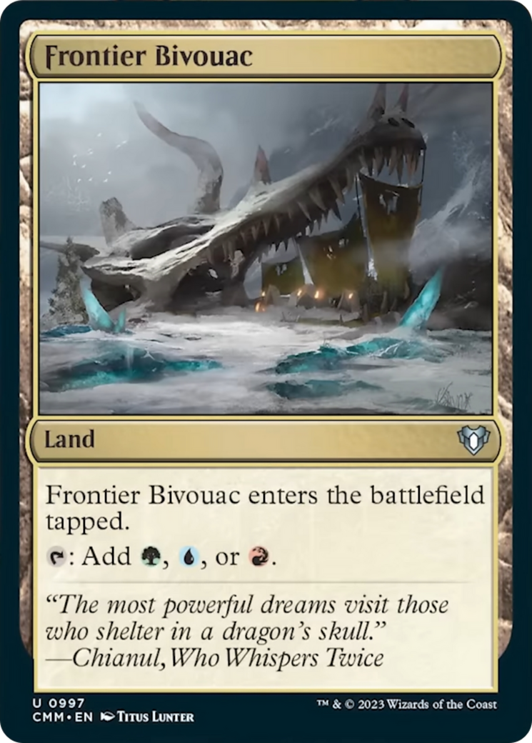 Frontier Bivouac [Commander Masters] - The Mythic Store | 24h Order Processing