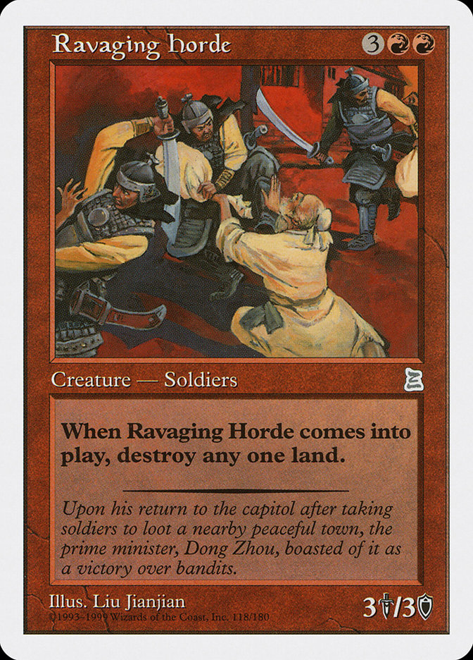 Ravaging Horde [Portal Three Kingdoms] - The Mythic Store | 24h Order Processing