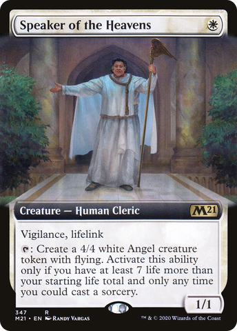 Speaker of the Heavens (Extended Art) [Core Set 2021] - The Mythic Store | 24h Order Processing