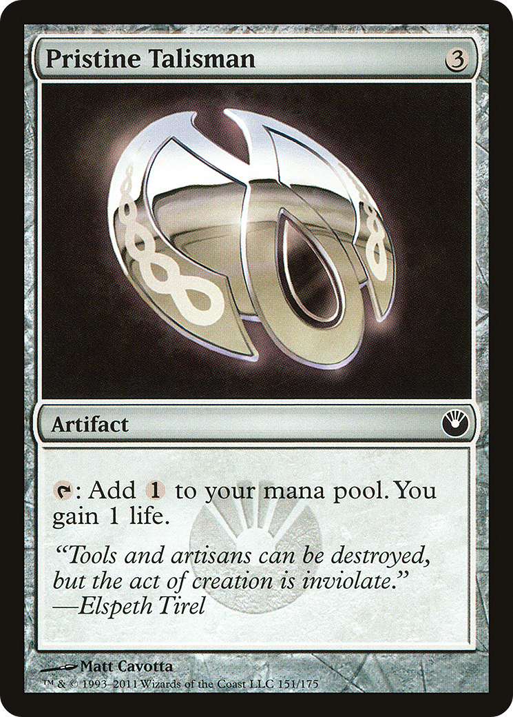 Pristine Talisman (Game Day) [New Phyrexia Promos] - The Mythic Store | 24h Order Processing