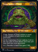 Uurg, Spawn of Turg (Showcase Textured) [Dominaria United] - The Mythic Store | 24h Order Processing