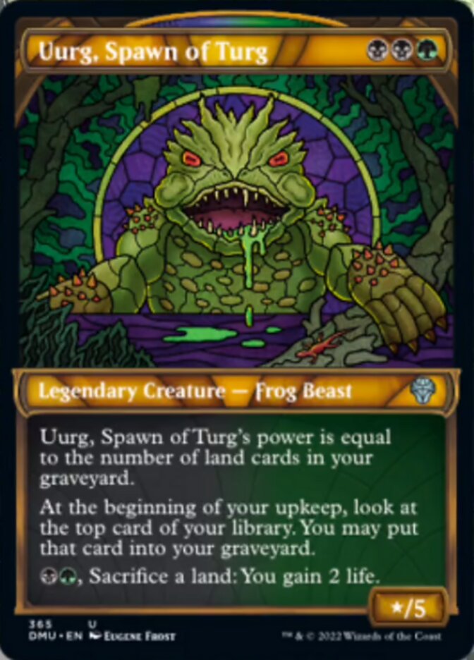 Uurg, Spawn of Turg (Showcase Textured) [Dominaria United] - The Mythic Store | 24h Order Processing