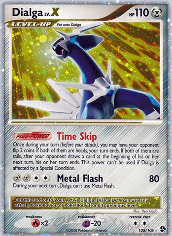 Dialga LV.X (105/106) [Diamond & Pearl: Great Encounters] - The Mythic Store | 24h Order Processing