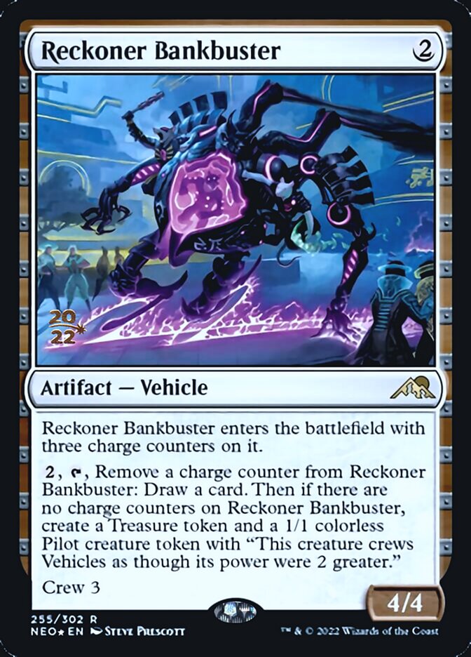 Reckoner Bankbuster [Kamigawa: Neon Dynasty Prerelease Promos] - The Mythic Store | 24h Order Processing