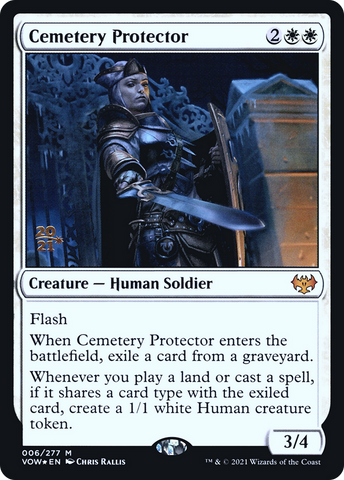 Cemetery Protector [Innistrad: Crimson Vow Prerelease Promos] - The Mythic Store | 24h Order Processing