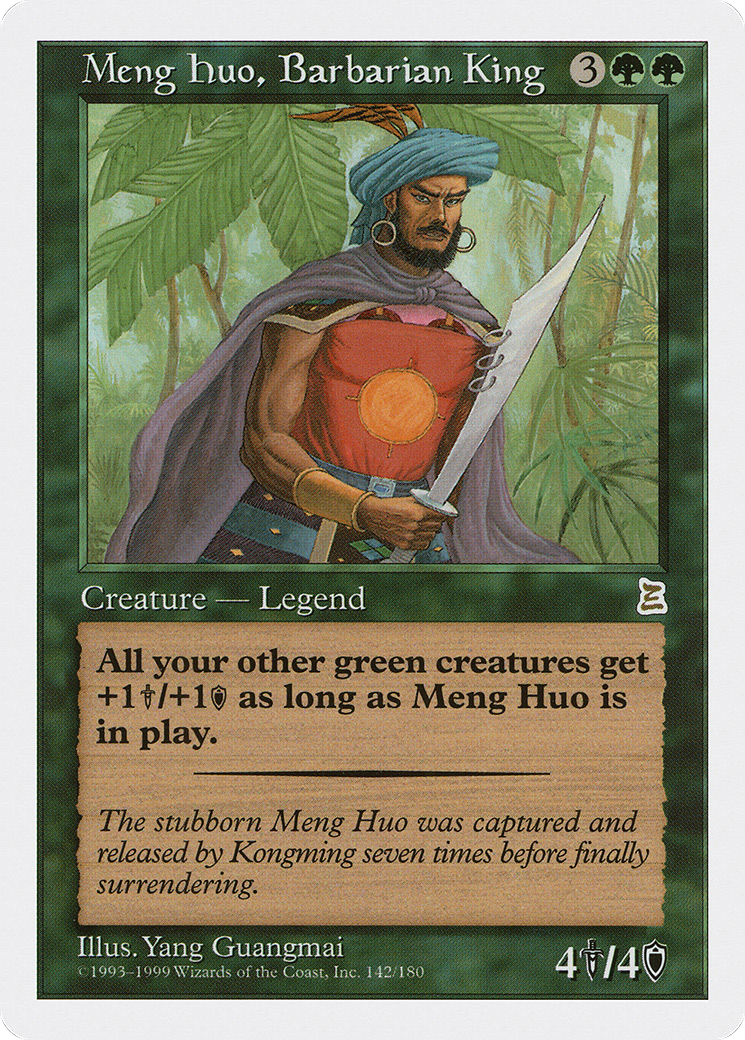 Meng Huo, Barbarian King [Portal Three Kingdoms] - The Mythic Store | 24h Order Processing