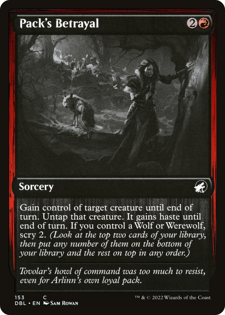 Pack's Betrayal [Innistrad: Double Feature] - The Mythic Store | 24h Order Processing
