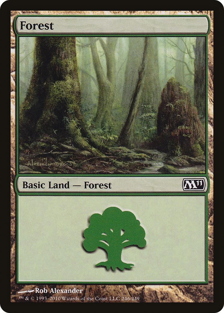 Forest (246) [Magic 2011] - The Mythic Store | 24h Order Processing