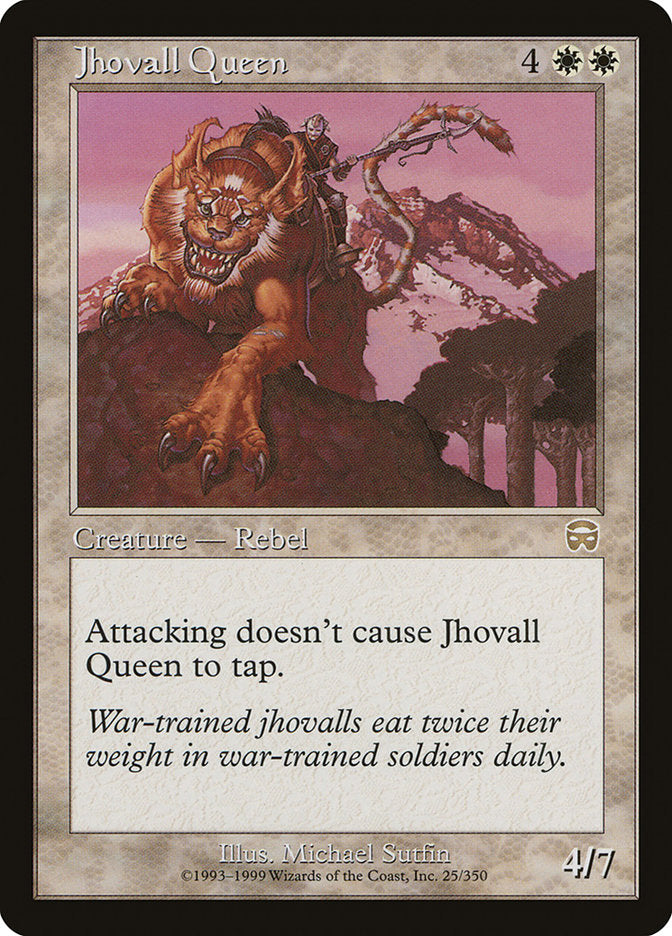 Jhovall Queen [Mercadian Masques] - The Mythic Store | 24h Order Processing