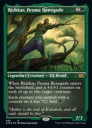Rishkar, Peema Renegade (Foil Etched) [Double Masters 2022] - The Mythic Store | 24h Order Processing