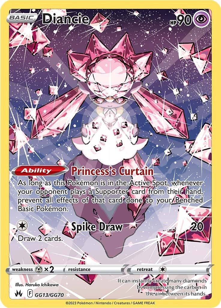 Diancie (GG13/GG70) [Sword & Shield: Crown Zenith] - The Mythic Store | 24h Order Processing